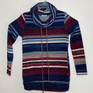 Twenty Ten Striped Pullover Sweater Size S. Made in USA